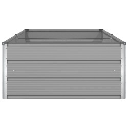 Jardinière Gris clair 195 x 100 x 45 cm Acier galvanisé 512246512246