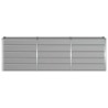 Jardinière Gris clair 240 x 40 x 75 cm Acier 512247512247