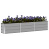Jardinière Gris clair 240 x 40 x 45 cm Acier 512248512248