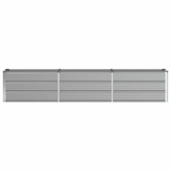 Jardinière Gris clair 240 x 40 x 45 cm Acier 512248512248