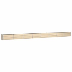 Jardinière Ivoire 770 x 50 x 45 cm Acier galvanisé 512249512249