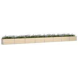 Jardinière Ivoire 770 x 50 x 45 cm Acier galvanisé 512249512249