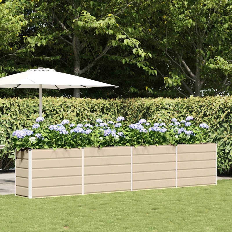 Jardinière Ivoire 385 x 50 x 75 cm Acier galvanisé 512251512251