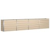 Jardinière Ivoire 385 x 50 x 75 cm Acier galvanisé 512251512251