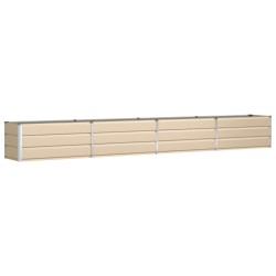 Jardinière Ivoire 385 x 50 x 45 cm Acier galvanisé 512252512252