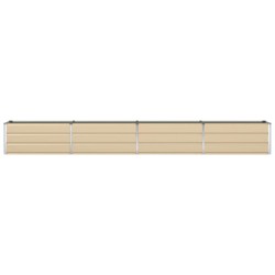 Jardinière Ivoire 385 x 50 x 45 cm Acier galvanisé 512252512252