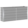 Jardinière Gris clair 160 x 40 x 75 cm Acier 512253512253