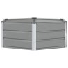 Jardinière Gris clair 129 x 129 x 45 cm Acier 512254512254