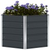 Jardinière Anthracite 129 x 129 x 75 cm Acier 512256512256