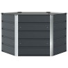 Jardinière Anthracite 129 x 129 x 75 cm Acier 512256512256