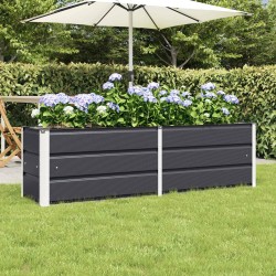 Jardinière Anthracite 160 x 40 x 45 cm Acier 512257512257