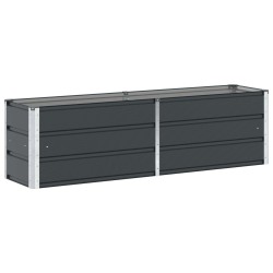 Jardinière Anthracite 160 x 40 x 45 cm Acier 512257512257