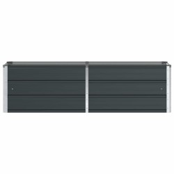 Jardinière Anthracite 160 x 40 x 45 cm Acier 512257512257