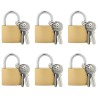 U Lock avec Clés 6 pcs Laiton Fer 512258512258