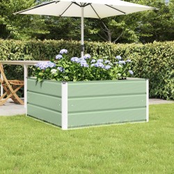 Jardinière Vert Pastel 100 x 100 x 45 cm Acier 512259512259