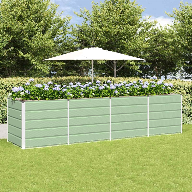 Jardinière Vert 320 x 80 x 75 cm Acier 512260512260