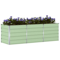 Jardinière Vert 240 x 80 x 75 cm Acier 512262512262