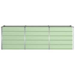 Jardinière Vert 240 x 80 x 75 cm Acier 512262512262