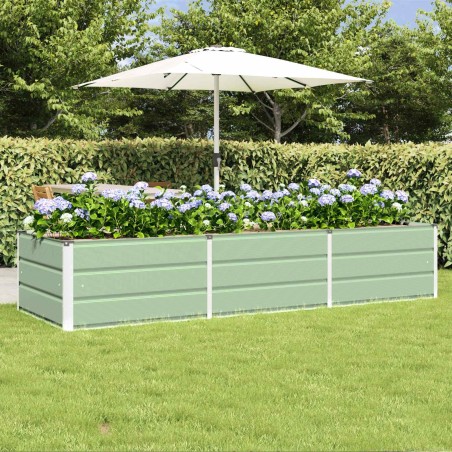 Jardinière Vert 240 x 80 x 45 cm Acier 512263512263