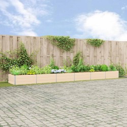 Jardinière Ivoire 580 x 100 x 45 cm Acier galvanisé 512266512266