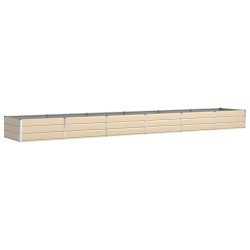 Jardinière Ivoire 580 x 100 x 45 cm Acier galvanisé 512266512266