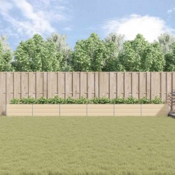 Jardinière Ivoire 580 x 100 x 45 cm Acier galvanisé 512266512266
