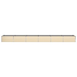 Jardinière Ivoire 580 x 100 x 45 cm Acier galvanisé 512266512266