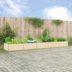 Jardinière Ivoire 480 x 100 x 45 cm Acier galvanisé 512267512267