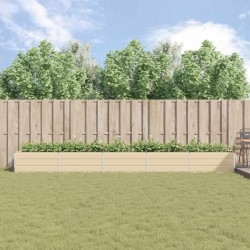 Jardinière Ivoire 480 x 100 x 45 cm Acier galvanisé 512267512267