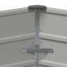 Jardinière Gris clair 129 x 129 x 75 cm Acier 512268512268