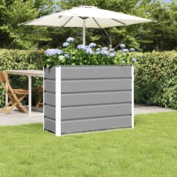 Jardinière Gris clair 100 x 40 x 75 cm Acier 512269512269
