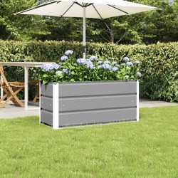 Jardinière Gris clair 100 x 40 x 45 cm Acier 512270512270