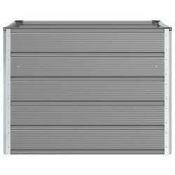 Jardinière Gris clair 100 x 100 x 75 cm Acier 512271512271