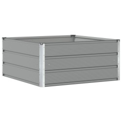 Jardinière Gris clair 100 x 100 x 45 cm Acier 512272512272