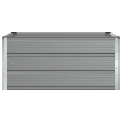 Jardinière Gris clair 100 x 100 x 45 cm Acier 512272512272