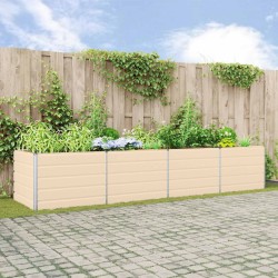 Jardinière Ivoire 385 x 100 x 75 cm Acier galvanisé 512274512274