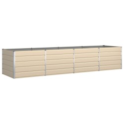 Jardinière Ivoire 385 x 100 x 75 cm Acier galvanisé 512274512274