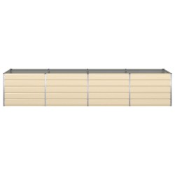 Jardinière Ivoire 385 x 100 x 75 cm Acier galvanisé 512274512274
