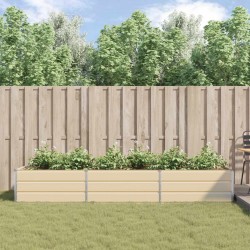 Jardinière Ivoire 290 x 100 x 45 cm Acier galvanisé 512277512277