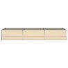 Jardinière Ivoire 290 x 100 x 45 cm Acier galvanisé 512277512277