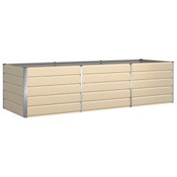 Jardinière Ivoire 290 x 100 x 75 cm Acier galvanisé 512278512278