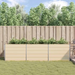Jardinière Ivoire 290 x 100 x 75 cm Acier galvanisé 512278512278