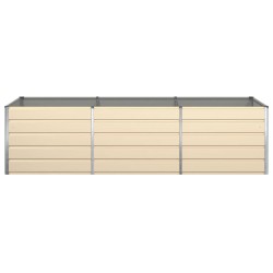 Jardinière Ivoire 290 x 100 x 75 cm Acier galvanisé 512278512278