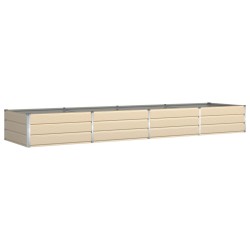 Jardinière Ivoire 385 x 100 x 45 cm Acier galvanisé 512279512279