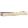 Jardinière Ivoire 385 x 100 x 45 cm Acier galvanisé 512279512279