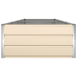 Jardinière Ivoire 385 x 100 x 45 cm Acier galvanisé 512279512279