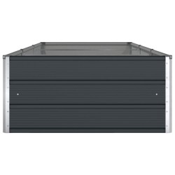 Jardinière Anthracite 290 x 100 x 45 cm Acier galvanisé 512282512282