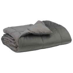 Duvet d'été simple Matelassé Gris clair 135 x 200 cm Microfibre 512286512286