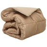 Duvet d'hiver Doré 135 x 220 cm Satin et Microfibre 512298512298