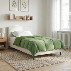 Duvet d'été simple Matelassé Vert 135 x 220 cm Microfibre 512308512308
